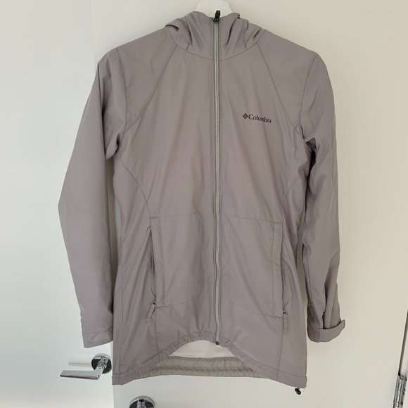 Columbia Waterproof Lined Rain Jacket XS - Picture 1 of 6